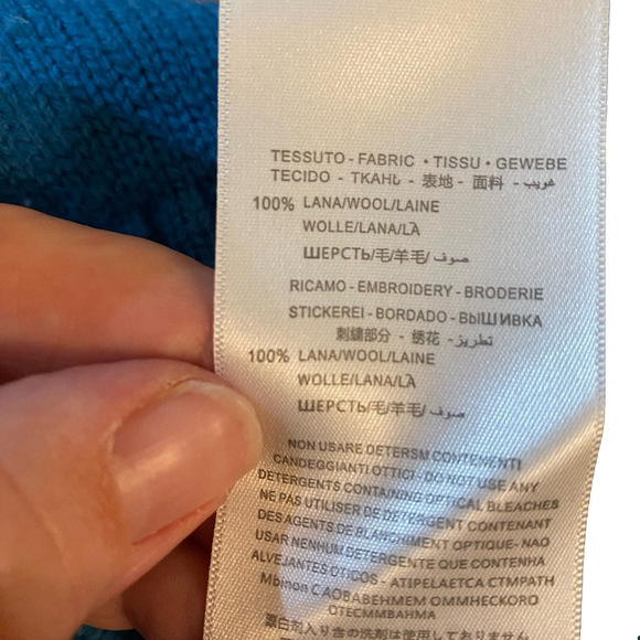 GUCCI 🇮🇹 knit sweater 🇮🇹made in Italy 🇮🇹 💯 Wool  🇮🇹Youth Small - Picture 6 of 12